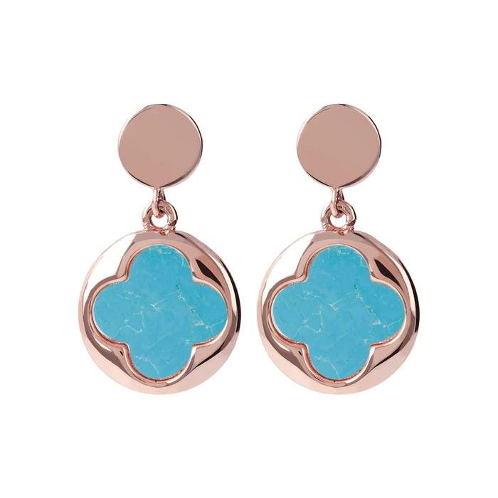 1 Paio Di Orecchini A Perno In Argento Sterling 925 Con Zirconia Cubica