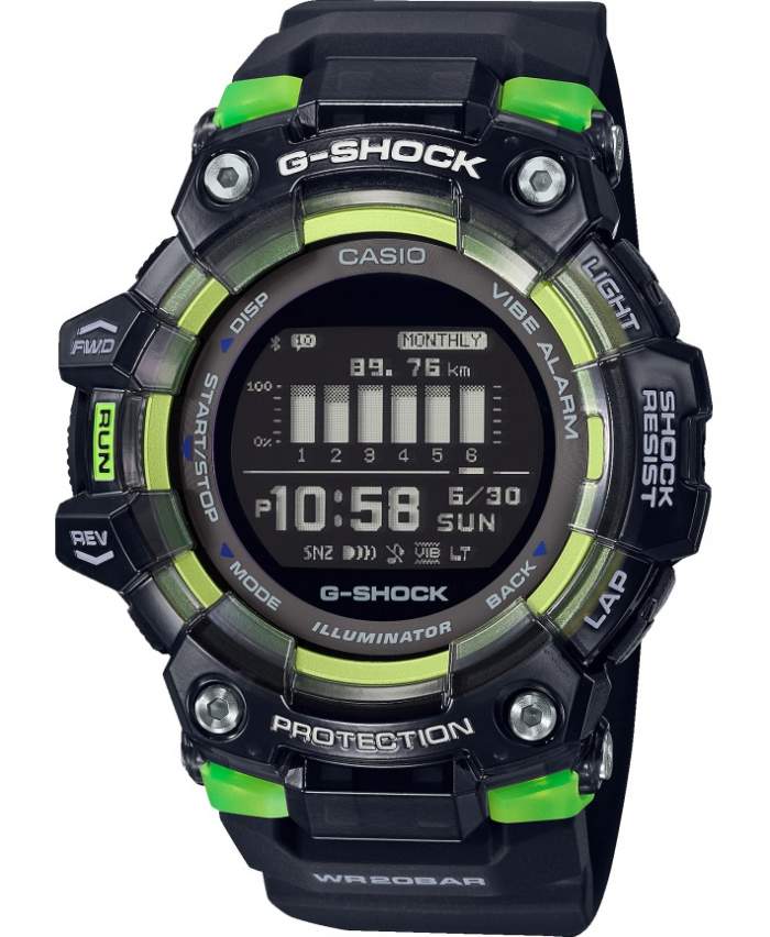 Casio G-Shock G-Squad GBD-100SM-1ER - Gioielleria Casavola Noci - orologio digitale activity tracker