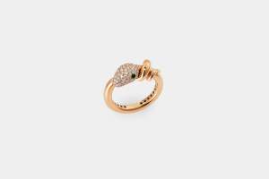 Crivelli anello serpente smeraldi - Gioielleria Casavola Noci - idee regalo donne - main