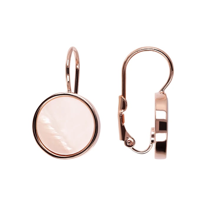 Orecchini madreperla Bronzallure WSBZ01321PM - Gioielleria Casavola Noci - idee regalo economico donne - dettaglio