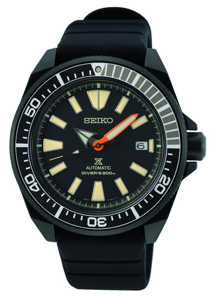 Seiko Prospex Black Series SRPH11K1 - Gioielleria Casavola Noci - orologio subacqueo automatico per immersioni notturne