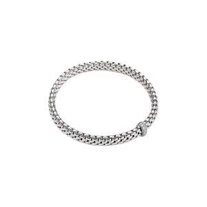 Bracciale Fope Vendrome oro bianco e diamanti - Gioielleria Casavola Noci - idee regalo donne
