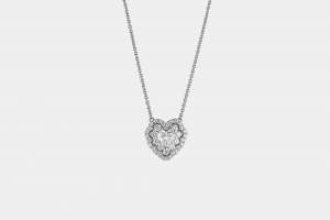 Crivelli I Will I Do girocollo cuore oro bianco - Gioielleria Casavola Noci - idee regalo - gioielli da sposa