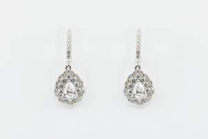 Crivelli I Will I Do orecchini goccia oro bianco - Gioielleria Casavola Noci - gioielli da sposa