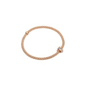Fope Flex it bracciale Prima oro rosa 744B BBRM - Gioielleria Casavola Noci - idee regalo donne per ogni occasione