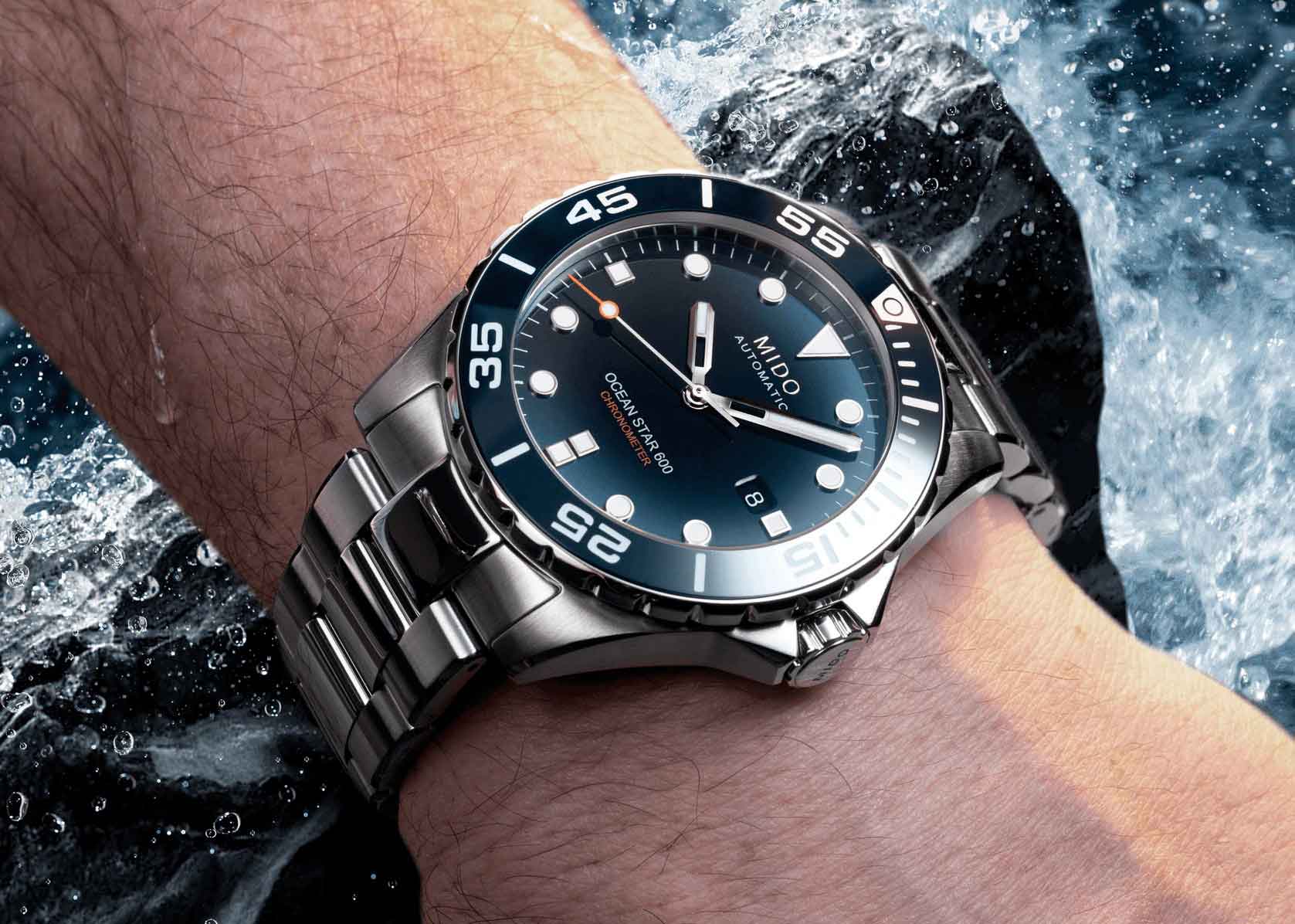 orologio uomo automatico mido ocean star 600 chronometer - M026.608.11