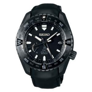 Seiko Prospex LX Line SNR027J1 - Gioielleria Casavola Noci - orologio GMT automatico uomo - color nero - titanio