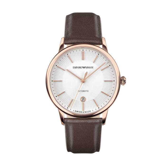 Emporio Armani Swiss Made ARS5102 - Gioielleria Casavola Noci - orologio uomo automatico elegante - mens dress watches - main