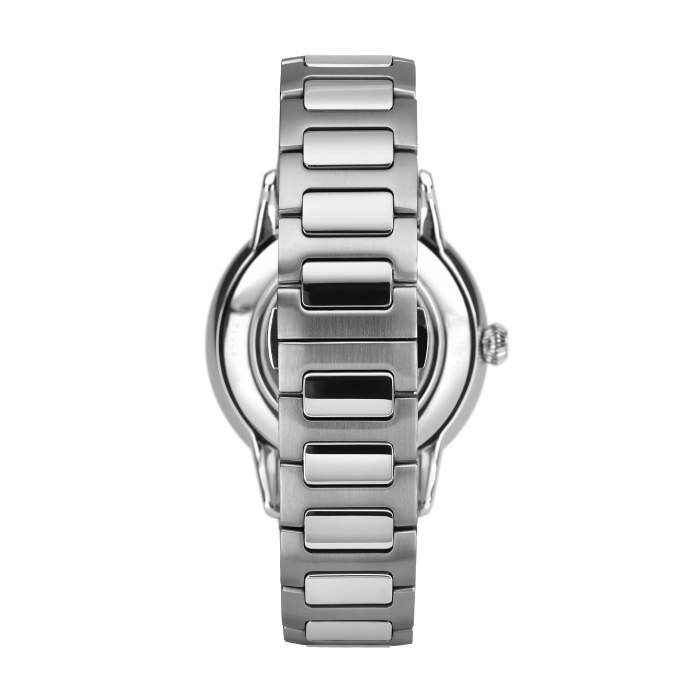 Emporio Armani Swiss Made ARS5104 - Gioielleria Casavola Noci - orologio uomo acciaio automatico - stainless steel mens watches - bracciale