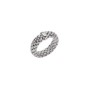 Fope anello Flex it Essentials oro bianco AN559 - Gioielleria Casavola Noci - idee regalo donne - gioiello flessibile