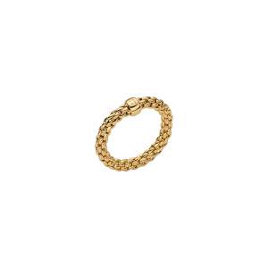 Fope anello Flex it Essentials oro giallo AN04 - Gioielleria Casavola Noci - idee regalo donne - anello flessibile