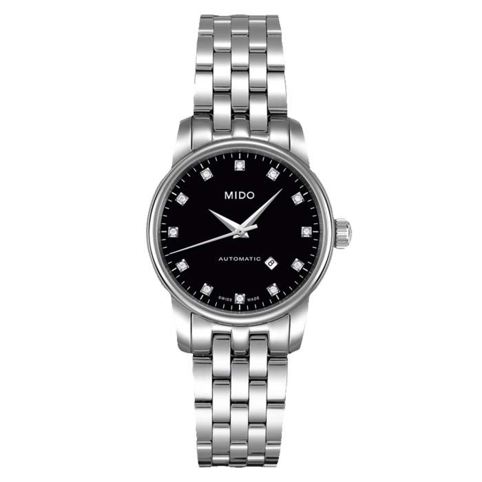 Mido Baroncelli M7600.4.68.1 - Gioielleria Casavola Noci - idee regalo donne - orologio automatico diamanti