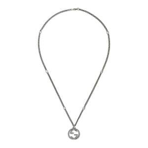 Gucci Jewelry Argento YBB678651001 - Gioielleria Casavola Noci - collana con pendente interlocking G - idee regalo compleanno