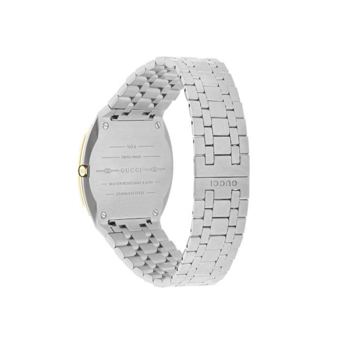 Gucci 25H YA163405 - Gioielleria Casavola Noci - orologio uomo svizzero ultrasottile - luxury watches - back