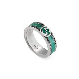 Gucci Jewelry Argento YBC645573001 - Gioielleria Casavola Noci - anello fascia argento - idee regalo donna