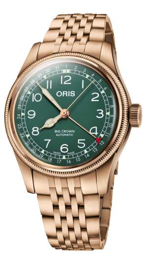 Oris Big Crown Bronze Pointer 01 754 7741 3167-07 8 20 01 - Gioielleria Casavola Noci - orologio automatico svizzero in bronzo