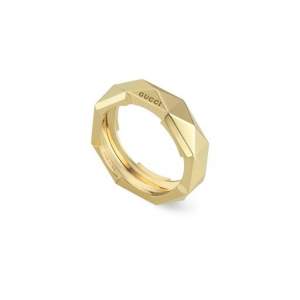 Gucci Jewelry YBC662184001 - Gioielleria Casavola Noci - anello in oro giallo - idea regalo unisex - fashion e moda