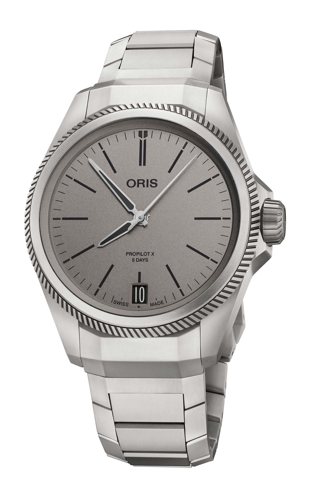 Oris Big Crown ProPilot X 01 400 7778 7153-07 7 20 01TLC - Gioielleria Casavola Noci - orologio automatico svizzero in titanio