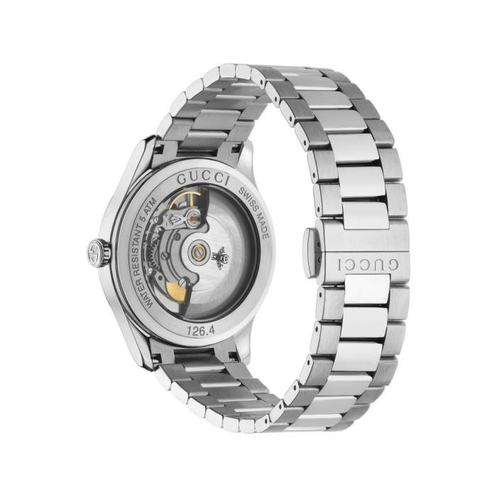 Gucci G-Timeless YA1264188 - Gioielleria Casavola Noci - orologio automatico svizzero acciaio - fashion e design - vetro zaffiro