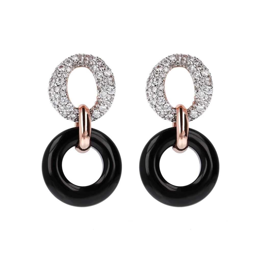 Orecchini pendenti cerchio Bronzallure WSBZ01381BO - Gioielleria Casavola di Noci - idee regalo compleanno moglie - main