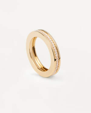 PDPAOLA anello Infinity AN01-630 - Gioielleria Casavola di Noci - idee regalo compleanno fidanzata - fedina color oro