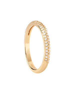 PDPAOLA anello Tiara AN01-665 - Gioielleria Casavola di Noci - idee regalo fidanzata - fedina color oro giallo