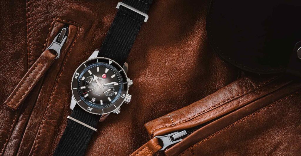 Rado Captain Cook R32145158 - Gioielleria Casavola di Noci - cronografo automatico subacqueo in acciaio INOX - cinturino NATO