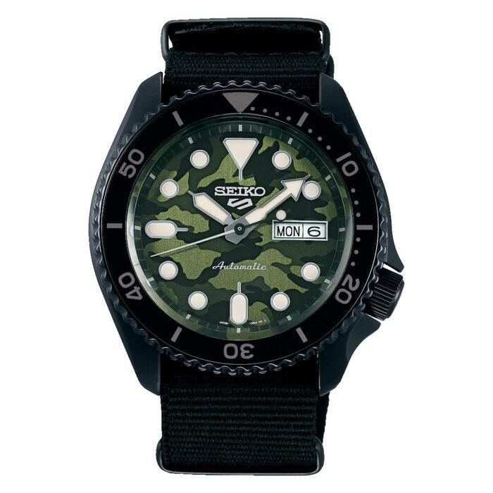 Seiko 5 Sports Street Style SRPJ37K1 - Gioielleria Casavola di Noci - orologio automatico militare street style - main