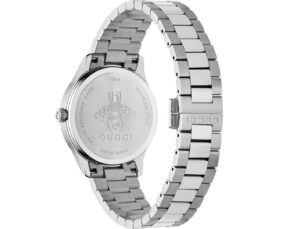 Gucci G-Timeless YA1265031 - Gioielleria Casavola di Noci - idee regalo compleanno ragazza 18 anni - orologio swiss made da donna - bracciale acciaio