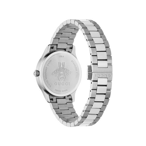 Gucci G-Timeless YA1265034 - Gioielleria Casavola di Noci - idee regalo compleanno ragazza 18 anni - orologio swiss made da donna - bracciale acciaio