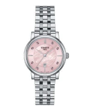 Tissot Carson Premium T122.210.11.159.00 - Gioielleria Casavola di Noci - idee regalo donna - orologio svizzero con madreperla rosa
