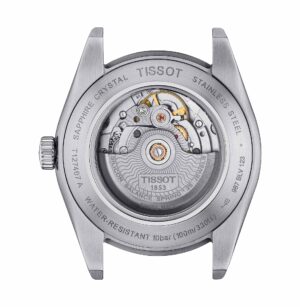 Tissot Gentleman Powermatic 80 T127.407.11.091.01 - Gioielleria Casavola di Noci - orologio automatico svizzero con spirale in silicio - fondello trasparente