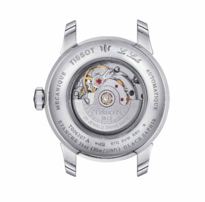 Tissot Le Locle Automatic T006.207.11.116.00 - Gioielleria Casavola di Noci - orologio svizzero da donna con diamanti - idee regalo compleanno mamma 50 anni - back