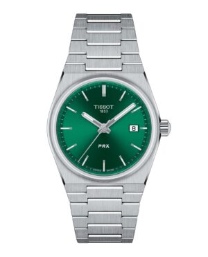 Tissot PRX 35MM T137.210.11.081.00 - Gioielleria Casavola di Noci - orologio svizzero al quarzo - quadrante verde