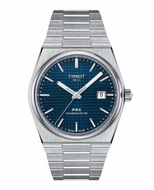 Tissot PRX Powermatic 80 T137.407.11.041.00 - Gioielleria Casavola di Noci - orologio automatico con spirale nivachron - quadrante blu