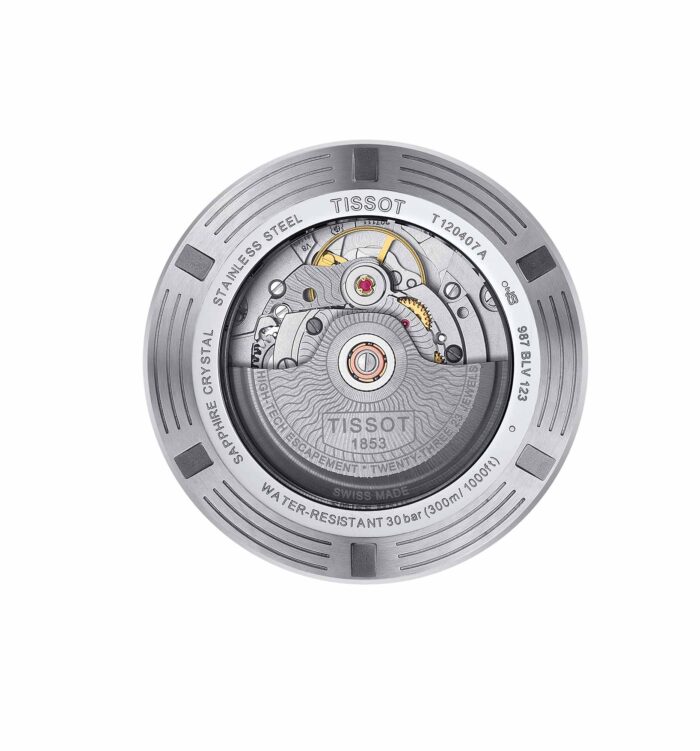 Tissot Seastar 1000 Powermatic 80 T120.407.17.041.00 - Gioielleria Casavola di Noci - orologio automatico svizzero da sub - fondello a vite