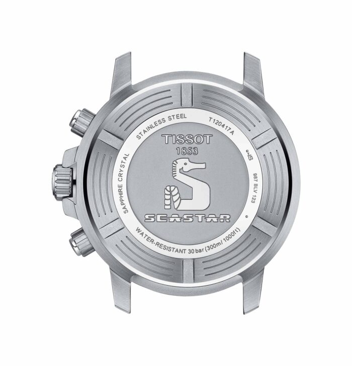 Tissot Seastar 1000 T120.417.11.041.03 - Gioielleria Casavola di Noci - cronografo sportivo swiss made da uomo - fondello a vite