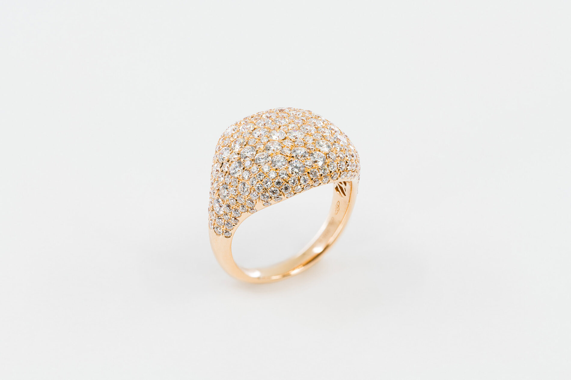 Anello da mignolo diamanti rosé Prestige - Gioielleria Casavola di Noci - idee regalo compleanno ragazza 20 anni - fashion e design