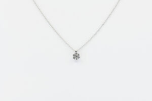 Collana Invisible Fleur Diamant White - Gioielleria Casavola di Noci - idee regalo compleanno fidanzata - per lei - misura media
