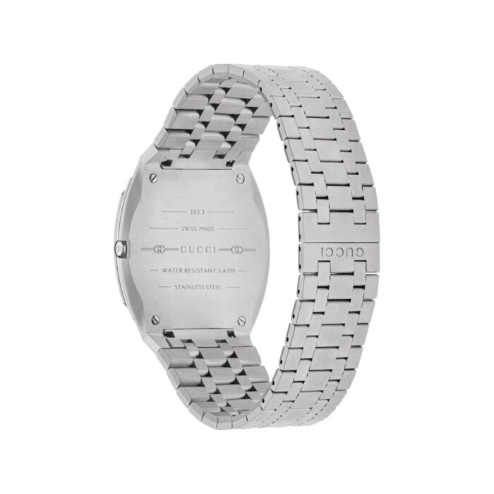 Gucci 25H YA163409 - Gioielleria Casavola di Noci - orologio svizzero con bracciale in acciaio INOX cinque maglie
