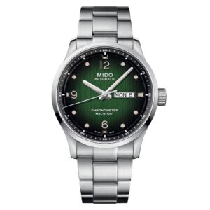 Mido Multifort M Chronometer M038.431.11.097.00 - Gioielleria Casavola di Noci - orologio automatico svizzero con certificato COSC - quadrante verde