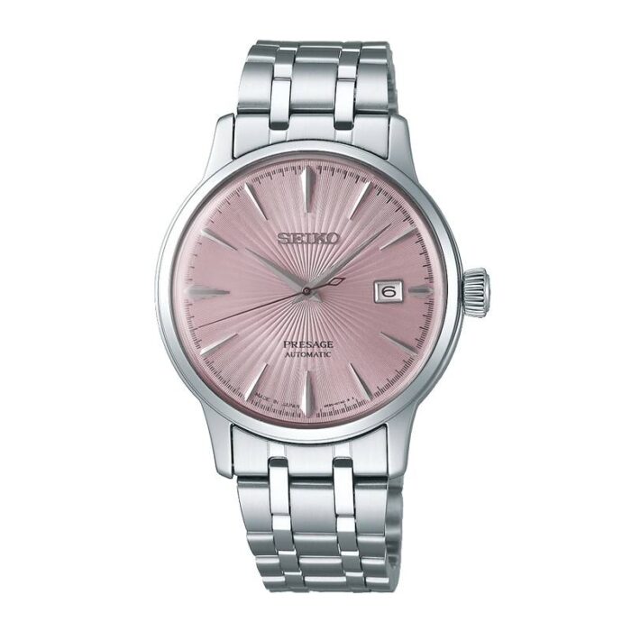 Seiko Presage donna SRP839J1 - Gioielleria Casavola di Noci - orologio automatico da donna con quadrante rosa