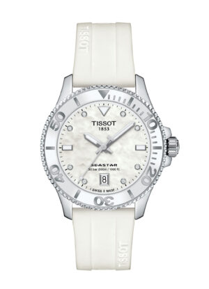 Tissot Seastar 1000 T120.210.17.116.00 - Gioielleria Casavola di Noci - orologio svizzero sportivo da donna con diamanti