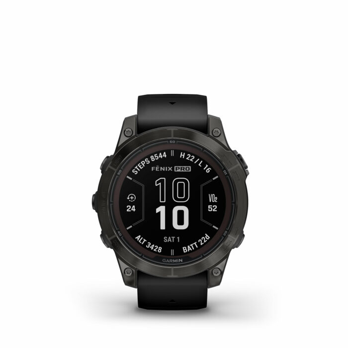 Garmin Fenix 7 Pro Sapphire Solar - Gioielleria Casavola di Noci - smartwatch multisport GPS touchscreen con più autonomia