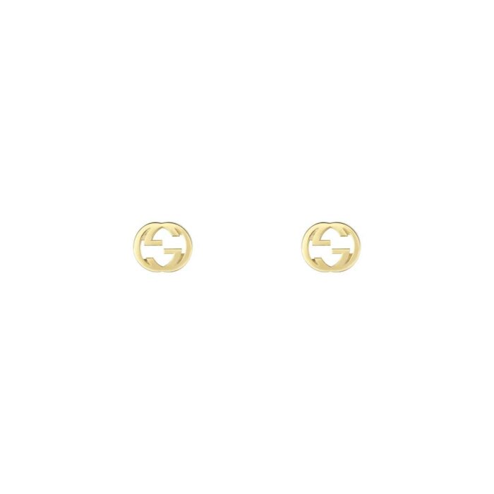 Gucci Jewelry YBD748543002 - Gioielleria Casavola di Noci - orecchini doppia G in oro giallo 18 carati
