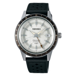 Seiko Presage GMT SSK011J1 - Gioielleria Casavola di Noci - orologio automatico collezione style 60 in acciaio INOX