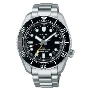 Seiko Prospex GMT SPB383J1 - Gioielleria Casavola di Noci - orologio automatico in acciaio INOX con quadrante nero