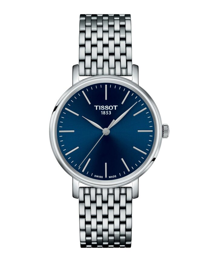 Tissot Everytime T143.210.11.041.00 - Gioielleria Casavola di Noci - orologio svizzero da donna con quadrante blu