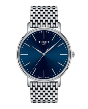 Tissot Everytime T143.410.11.041.00 - Gioielleria Casavola di Noci - orologio svizzero da uomo con quadrante blu