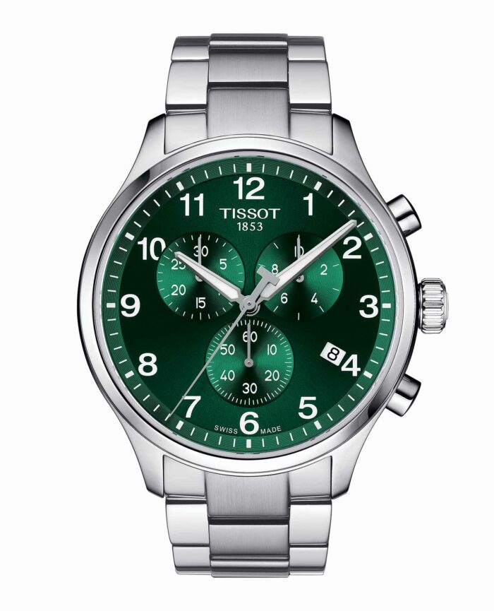 Tissot Chrono XL Classic T116.617.11.092.00 - Gioielleria Casavola di Noci - cronografo svizzero da uomo con quadrante verde